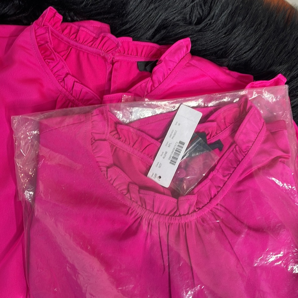 JCREW RUFFLE SLEEVE TOP - Picture 6 of 6